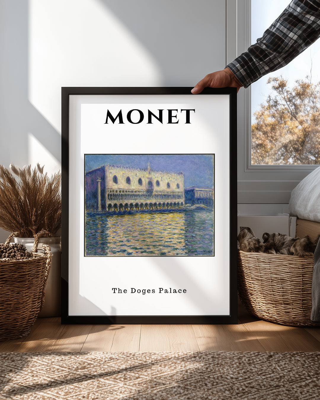 Dükkan Sarayı - Claude Monet Poster Tablosu