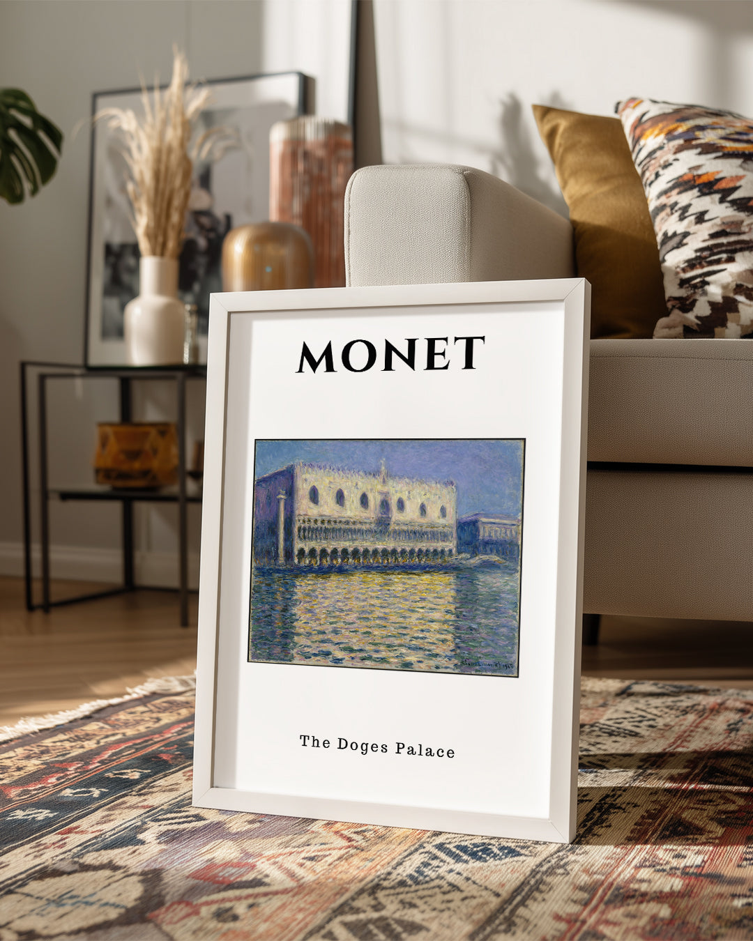 Dükkan Sarayı - Claude Monet Poster Tablosu