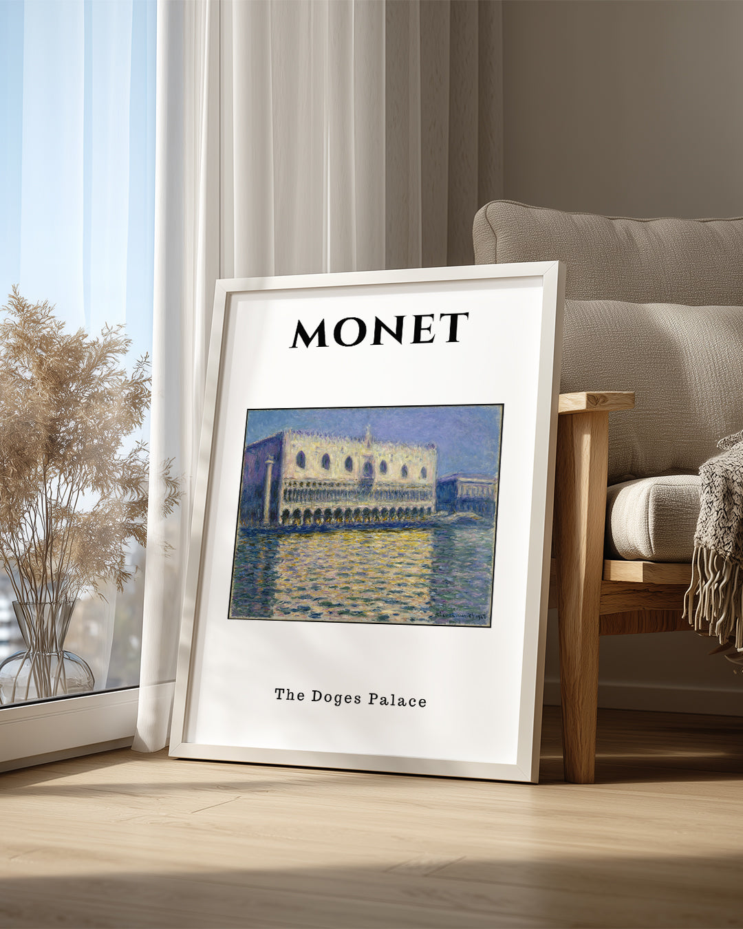 Dükkan Sarayı - Claude Monet Poster Tablosu