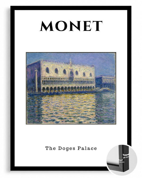 Dükkan Sarayı - Claude Monet Poster Tablosu