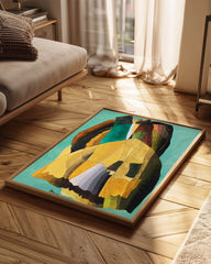 Earthy Layers Poster Tablosu