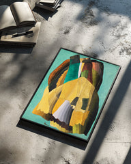 Earthy Layers Poster Tablosu