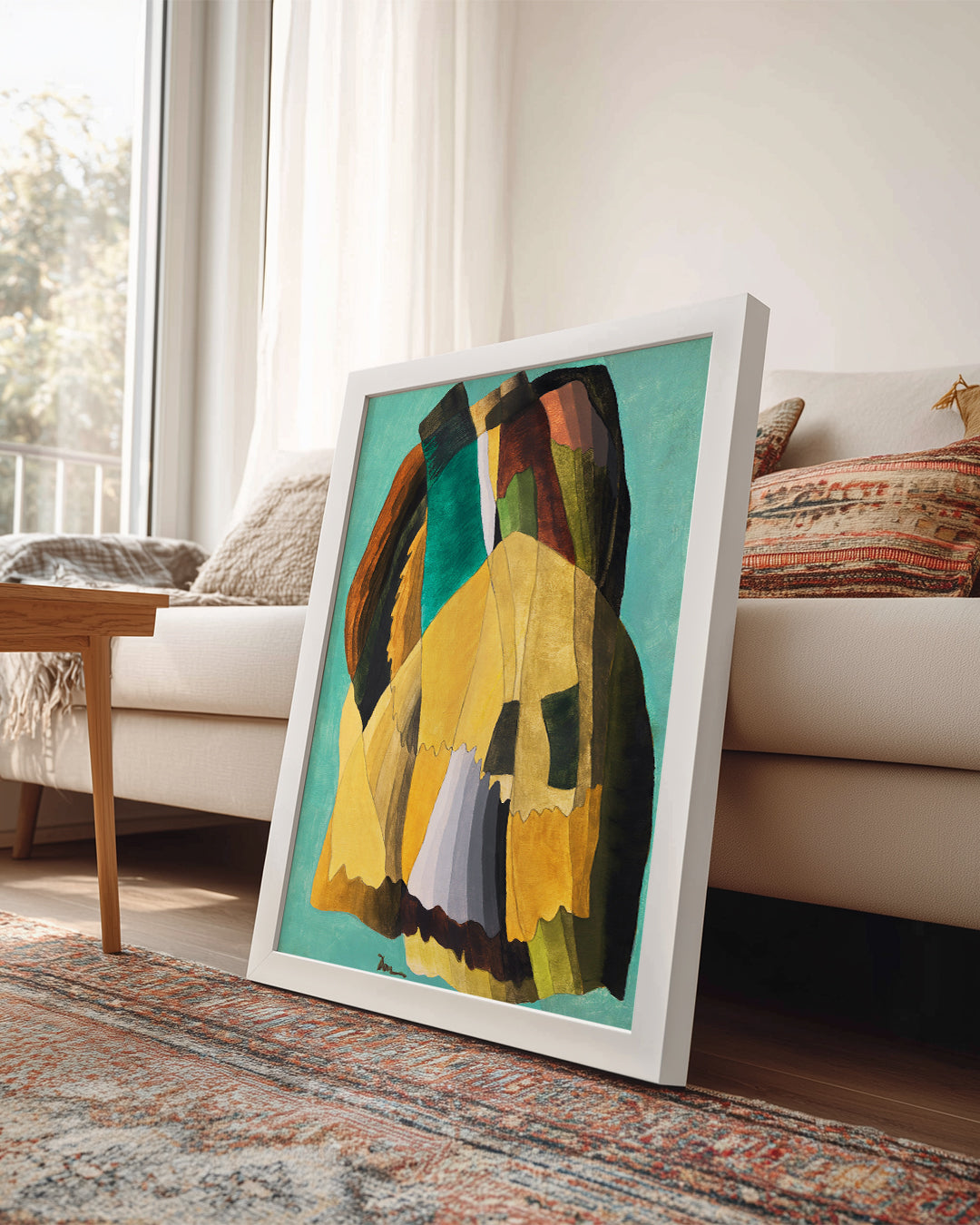 Earthy Layers Poster Tablosu
