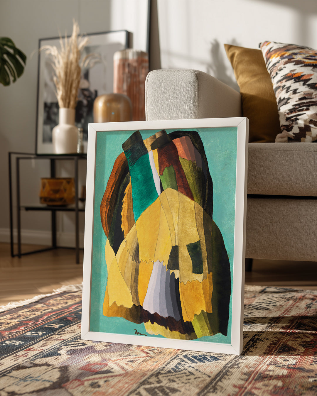 Earthy Layers Poster Tablosu