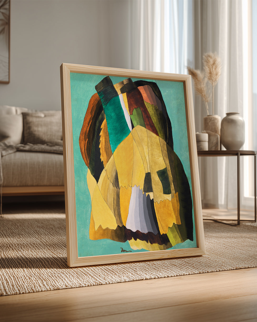 Earthy Layers Poster Tablosu