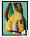 Earthy Layers Poster Tablosu