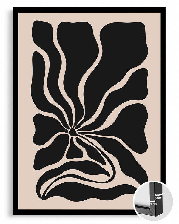 Earthy Vortex Poster Tablosu