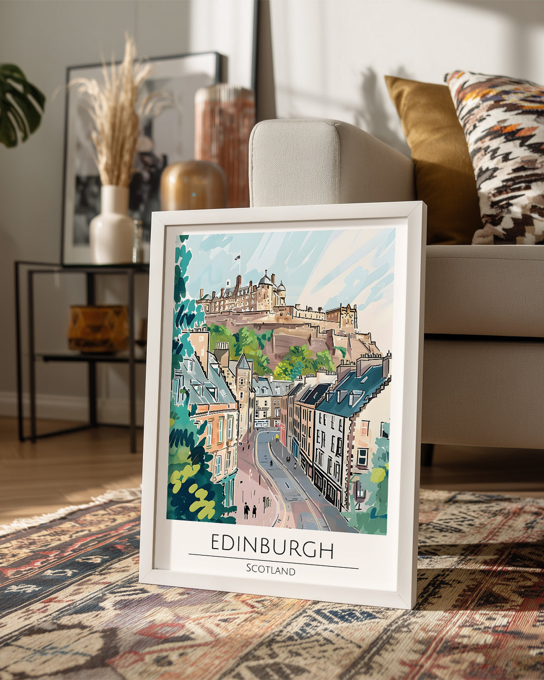 Edinburgh İskoçya Poster Tablosu