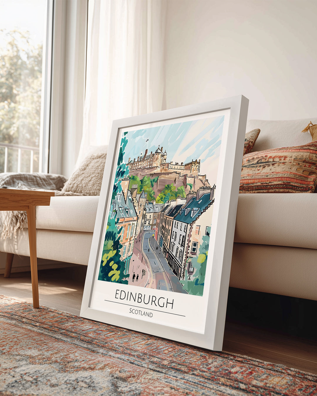 Edinburgh İskoçya Poster Tablosu