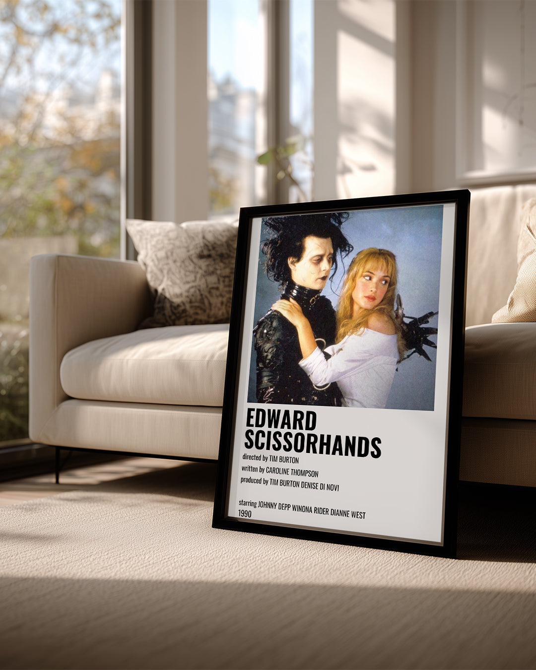 Edward Scissorhands Poster Tablosu