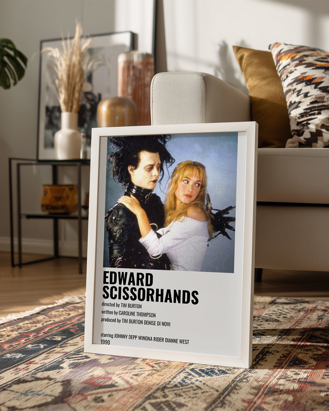 Edward Scissorhands Poster Tablosu