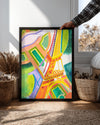 Eiffel Color Poster Tablosu