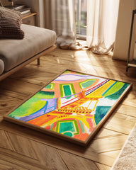 Eiffel Color Poster Tablosu