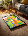 Eiffel Color Poster Tablosu