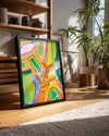 Eiffel Color Poster Tablosu