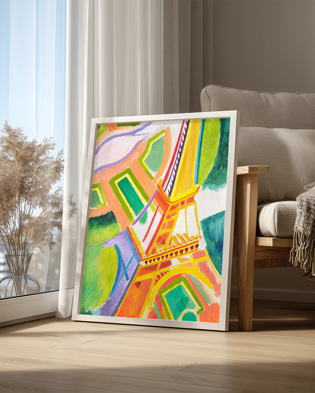 Eiffel Color Poster Tablosu