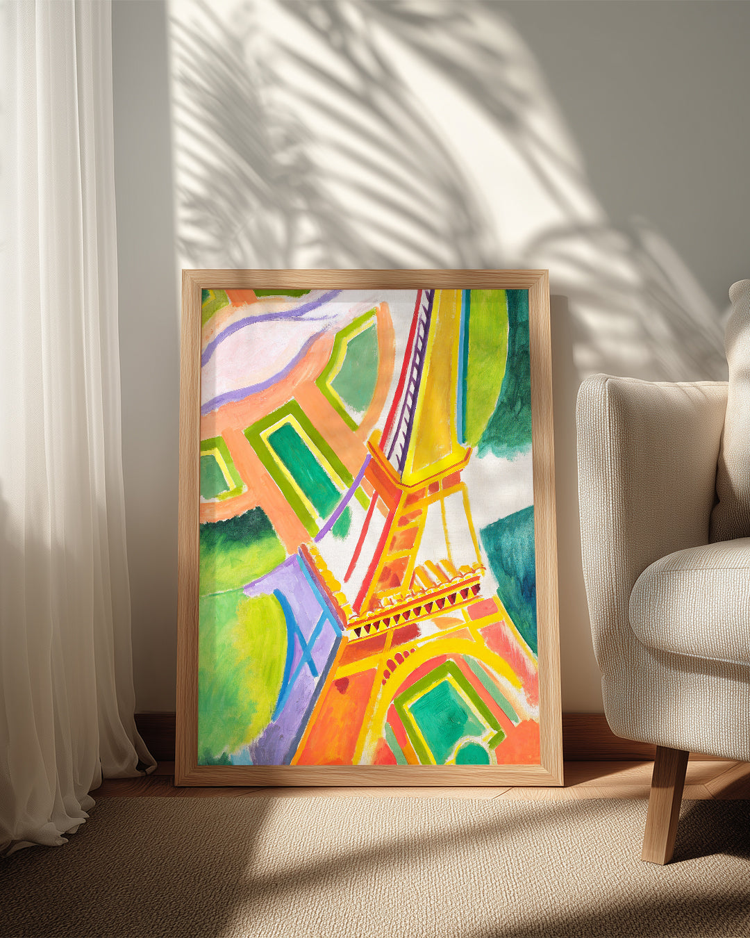 Eiffel Color Poster Tablosu