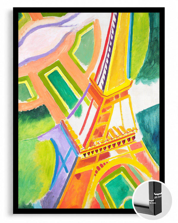 Eiffel Color Poster Tablosu