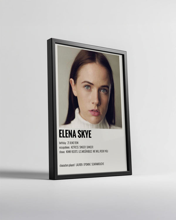 Elena Skye Poster Tablosu