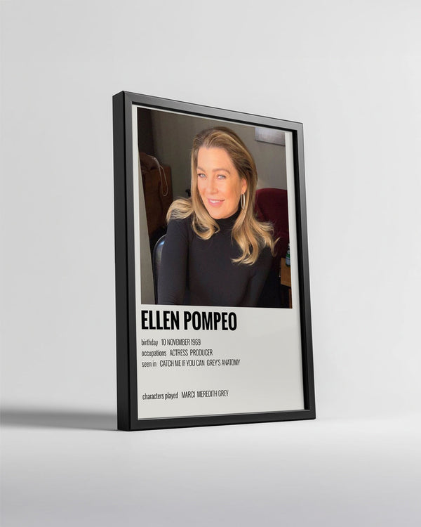 Ellen Pompeo Poster Tablosu
