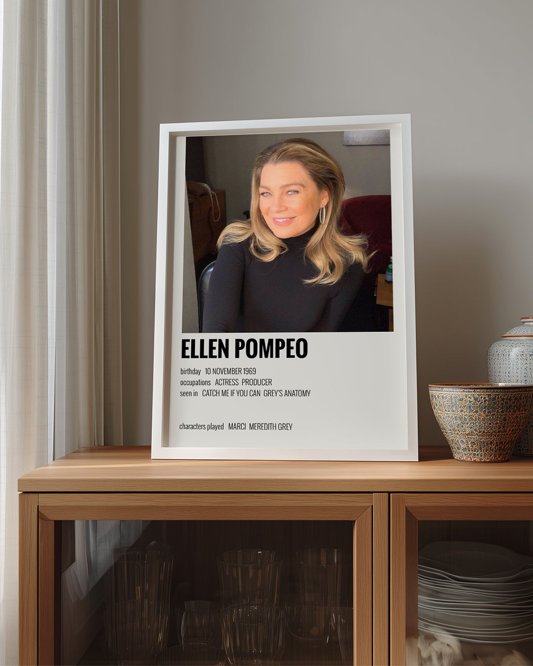 Ellen Pompeo Poster Tablosu