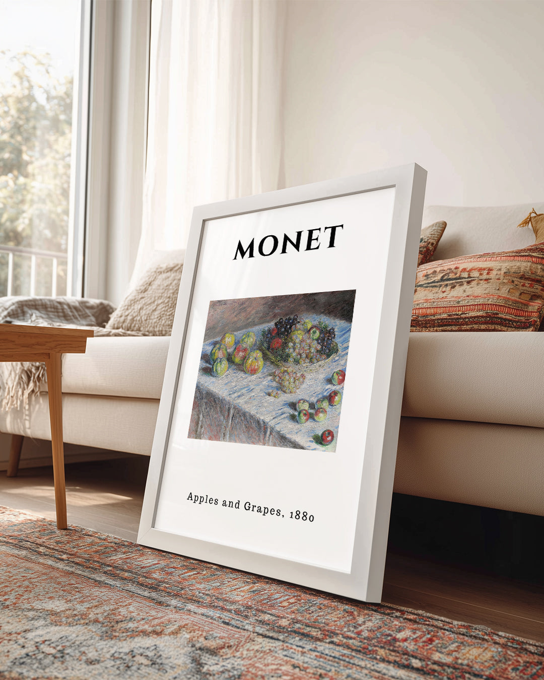 Elmalar ve Üzümler - Claude Monet - 1880 Poster Tablosu