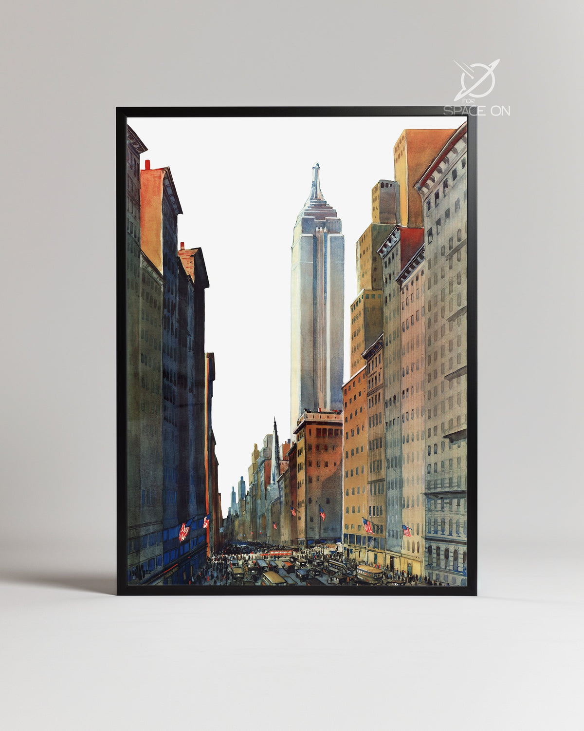 Empire View Poster Tablosu