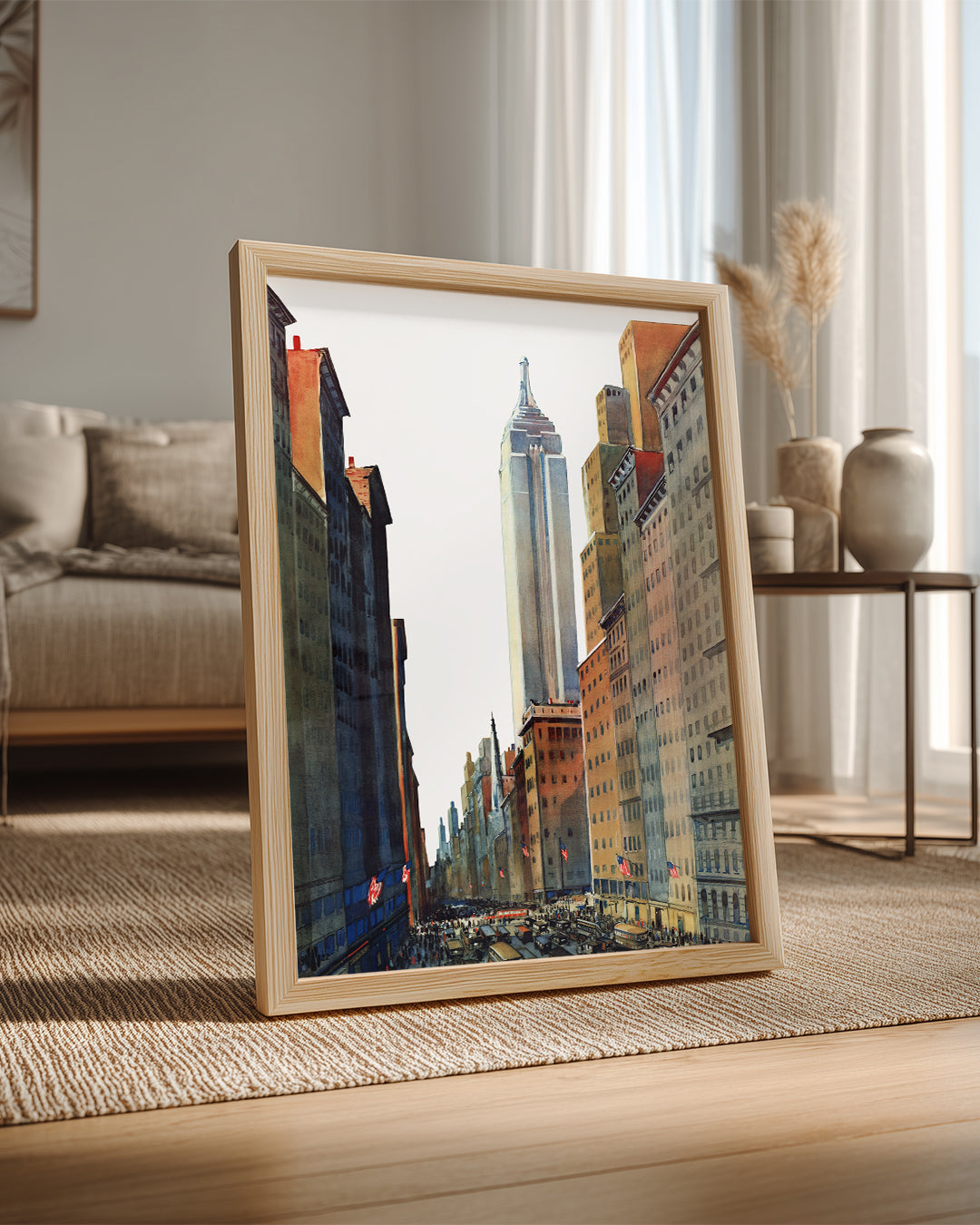 Empire View Poster Tablosu