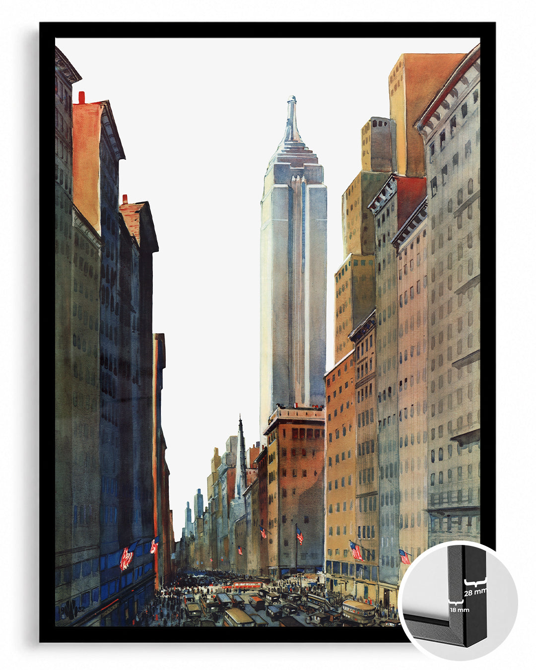 Empire View Poster Tablosu