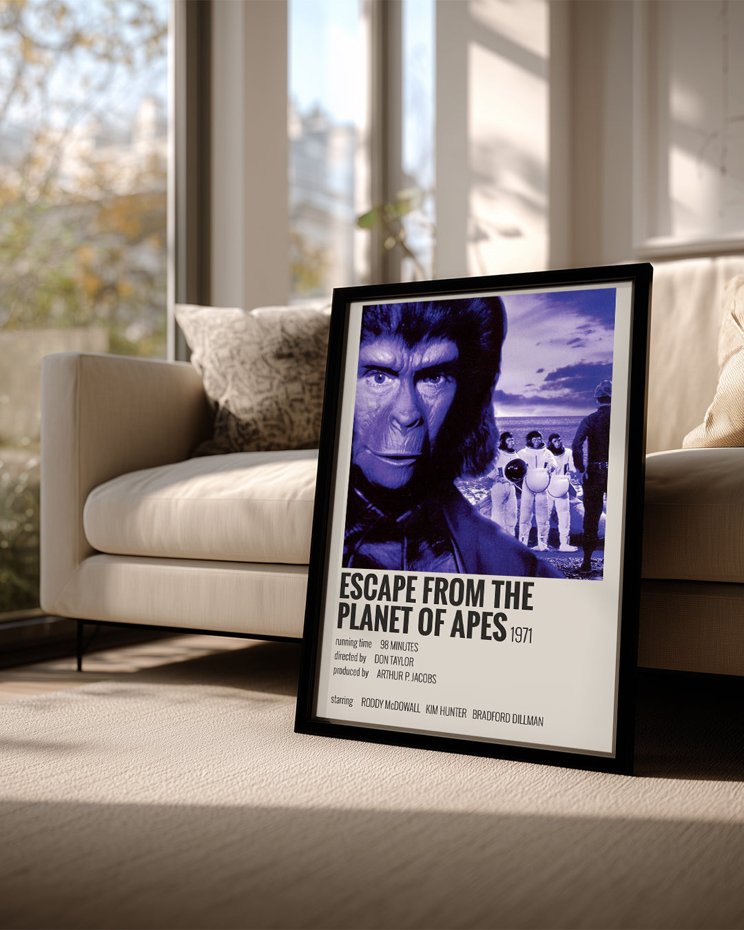 Escape From The Planet Of Apes Poster Tablosu
