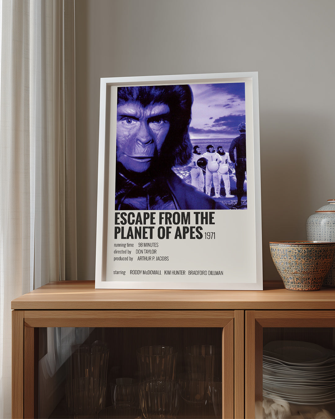 Escape From The Planet Of Apes Poster Tablosu