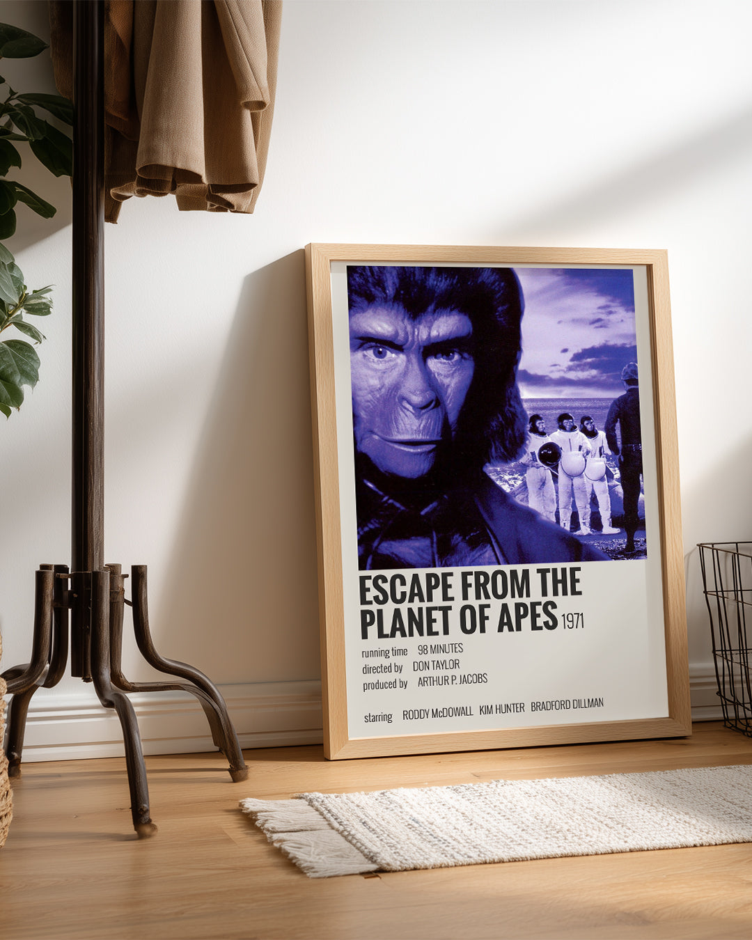Escape From The Planet Of Apes Poster Tablosu
