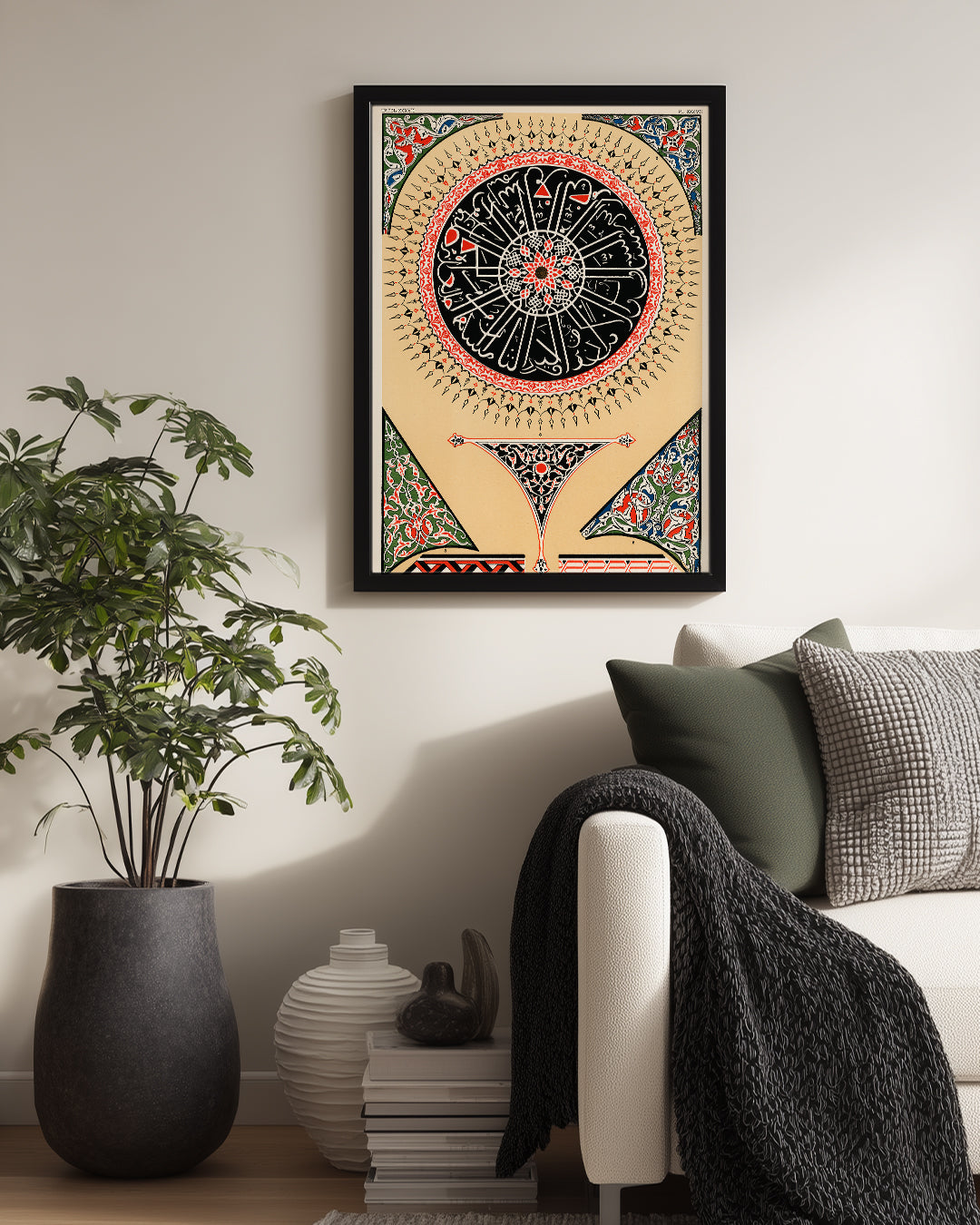 Eski Osmanlı Desenleri Poster Tablosu