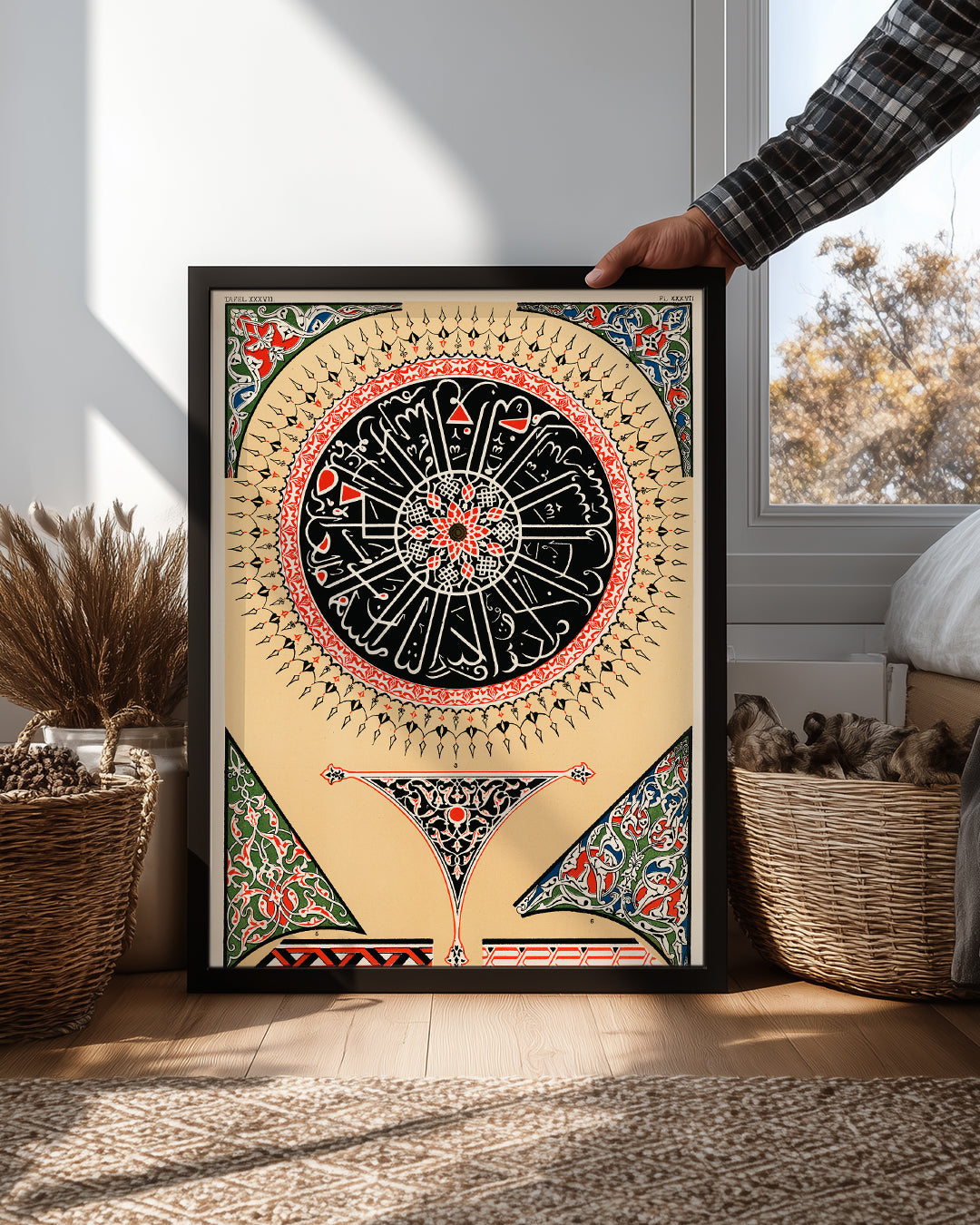 Eski Osmanlı Desenleri Poster Tablosu