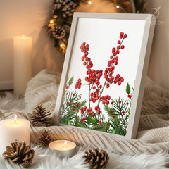 Ethereal Night Glow Poster Tablosu