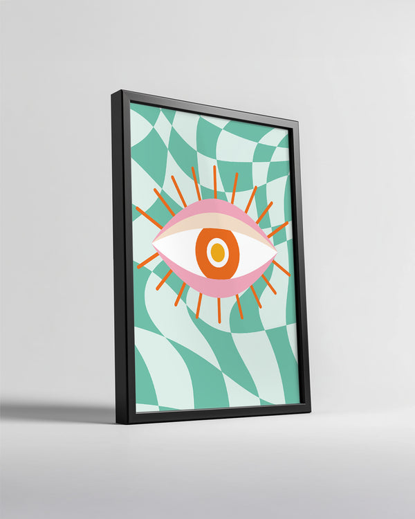 Evil Eye Poster Tablosu