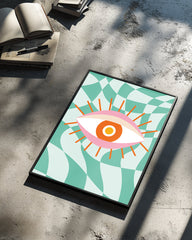 Evil Eye Poster Tablosu