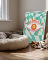 Evil Eye Poster Tablosu