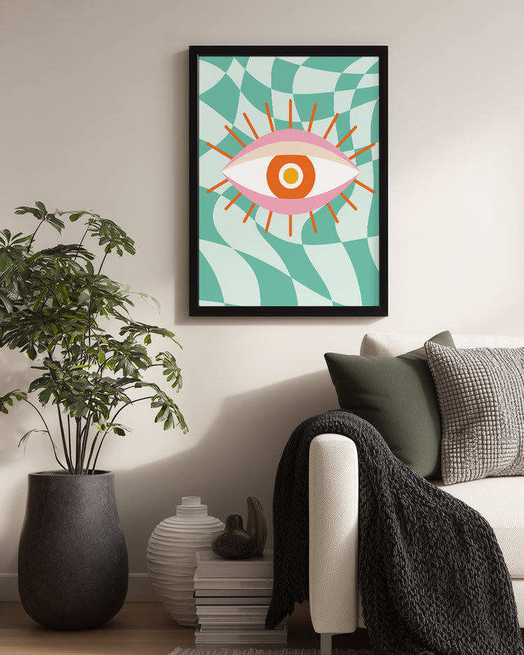 Evil Eye Poster Tablosu