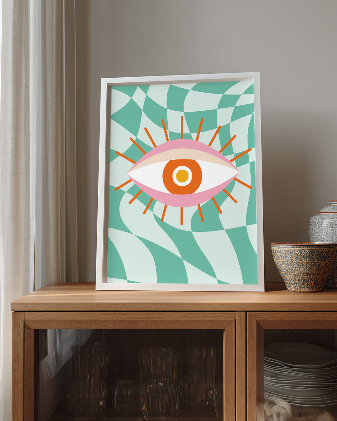 Evil Eye Poster Tablosu