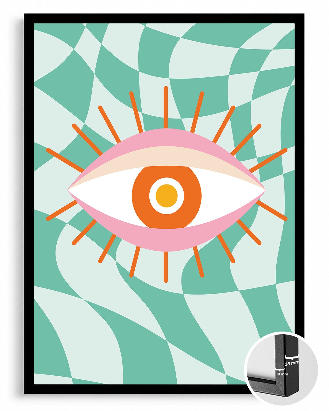Evil Eye Poster Tablosu