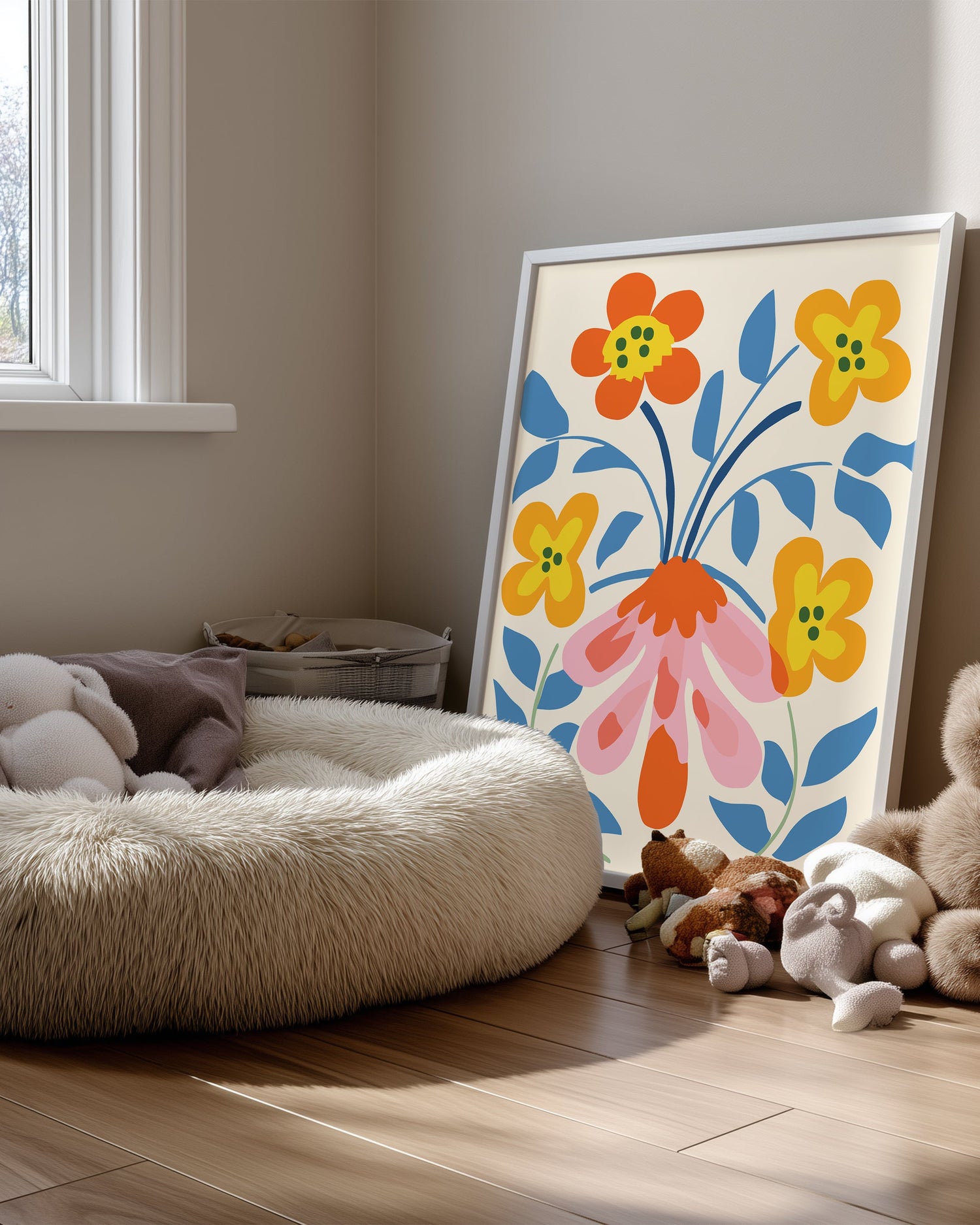 Explosion Rose Poster Tablosu