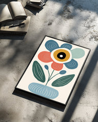 Eye Bloom Poster Tablosu