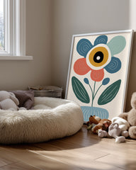 Eye Bloom Poster Tablosu