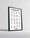 F1 Imzalar Poster Tablosu