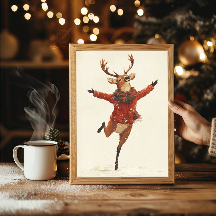 Faith Hope Love Christmas Poster Tablosu