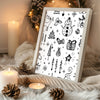 Fantasy Winter Stars Poster Tablosu