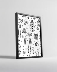 Fantasy Winter Stars Poster Tablosu