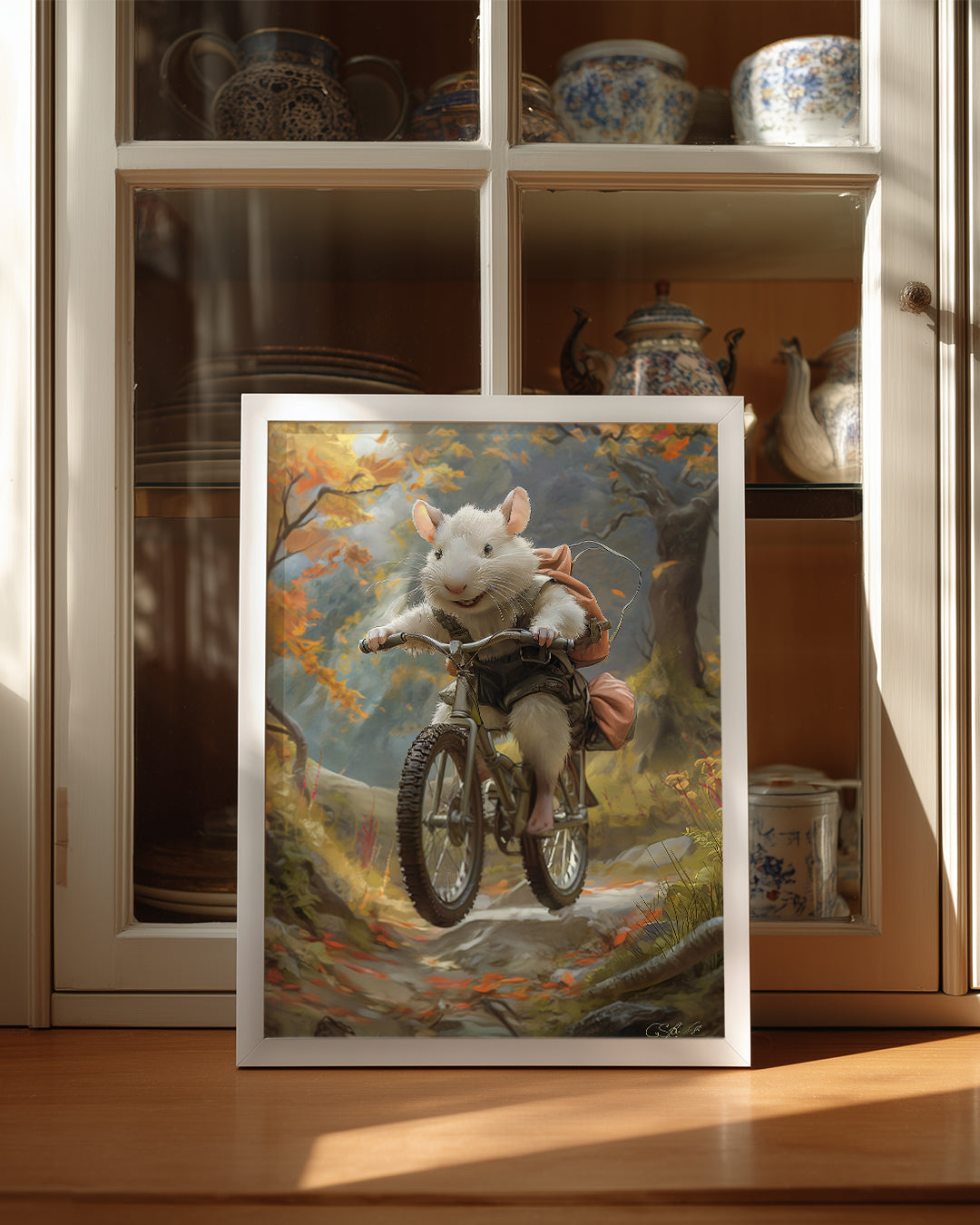 Fare - Bisikletli Maceracı Poster Tablosu