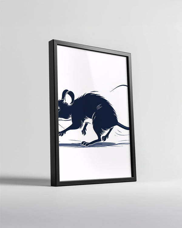 Fare - Hızlı Vücut Hareketi Poster Tablosu